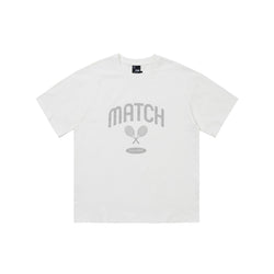 TENNIS MATCH T-SHIRT - WHITE