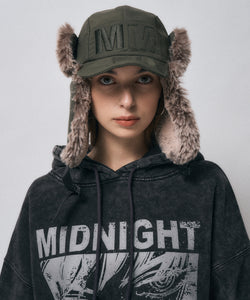 mm fur hat [khaki]
