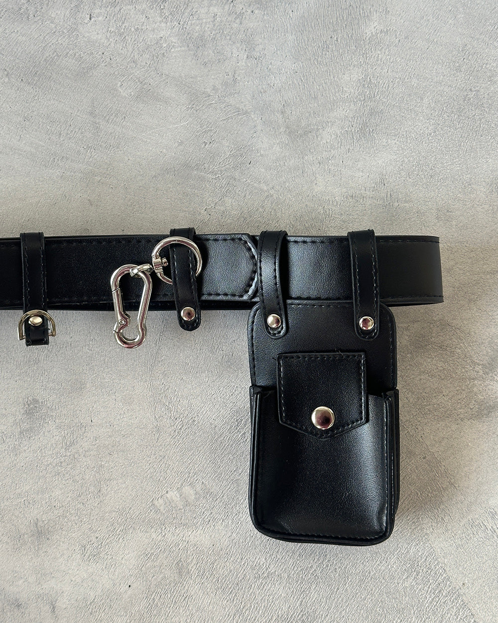 pocket key ring belt