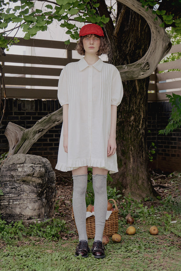 Tory shirt onepiece_cream