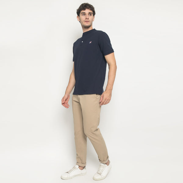 MON AKITA - Ryoji Men Chino Pants Khaki