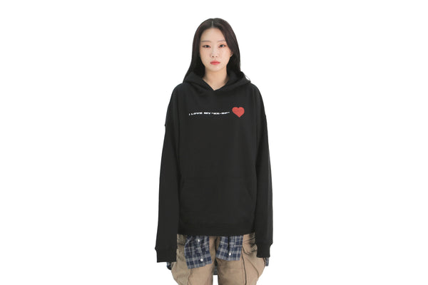 I LOVE EX-BF HOODIE (Black)