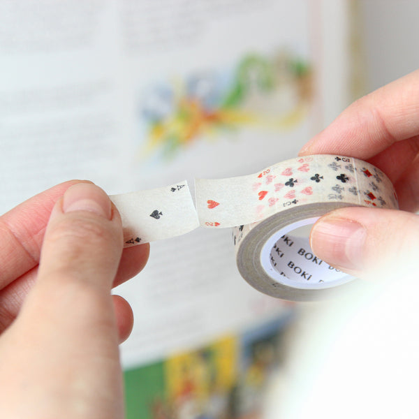 Playing Card Masking Tape