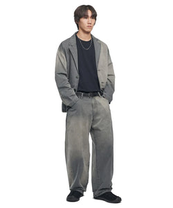サンフェーディドパンツ - ウォッシュドチャコール