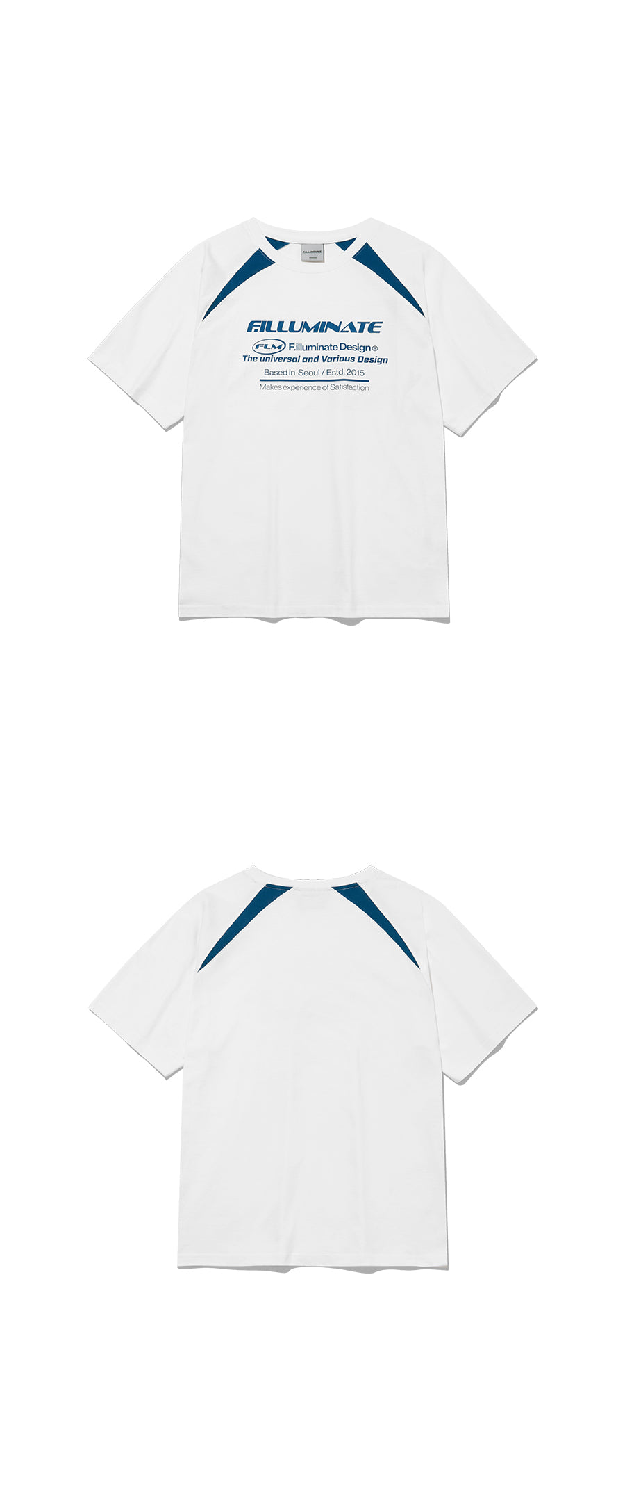 【SET】FLM Logo Block T-Shirt