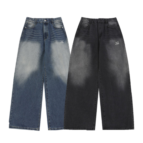 PALMA WIDE DENIM PANTS (2color)