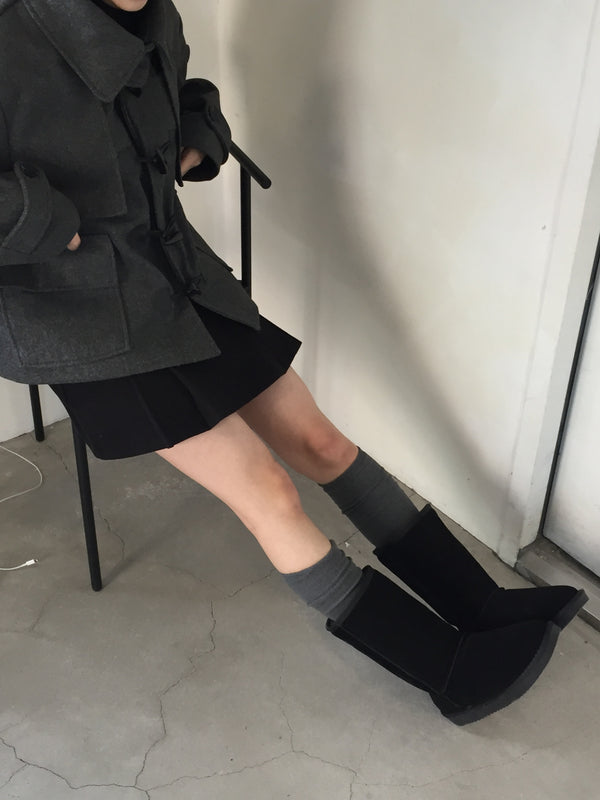 Half flatform ugg boots