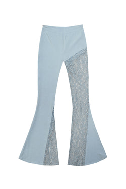 LACE BOOTS CUT PANTS #MINT