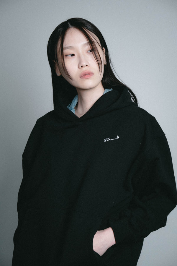  BASIC LOGO HOODIE / BLACK