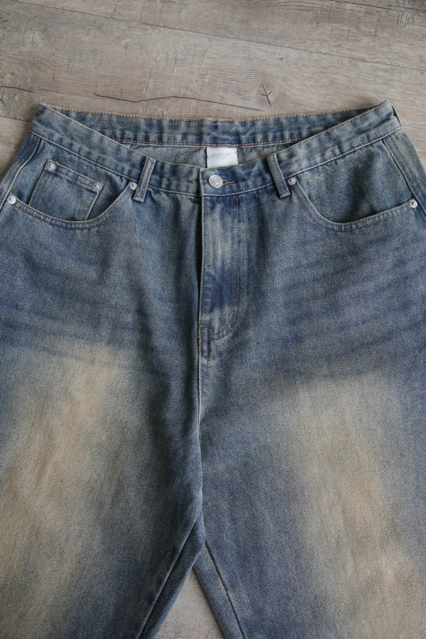 LAB STONE DENIM PANTS OIL