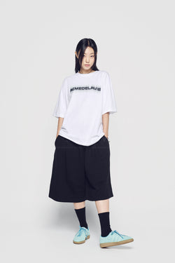 24FW SHAKE LOGO SHORT SLEEVE T-SHIRT WHITE