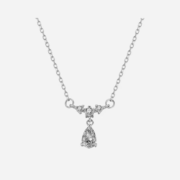 [Silver925] Rio Pear Pendant Necklace