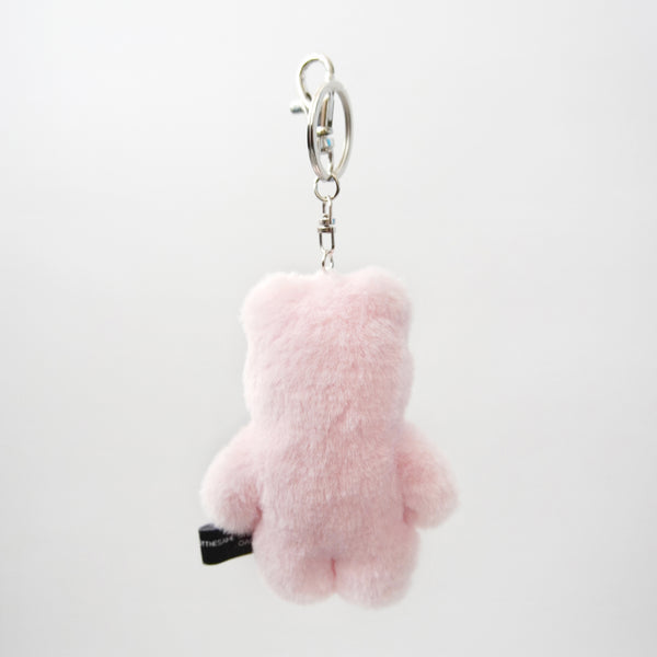 tuteogi pink/charcoal gray doll keyring