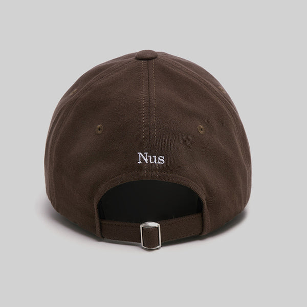 Nus. x Huke Archive ball cap (BROWN)