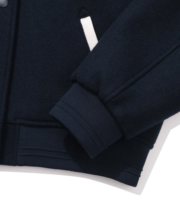 Women’s Varsity Wool Jacket Navy