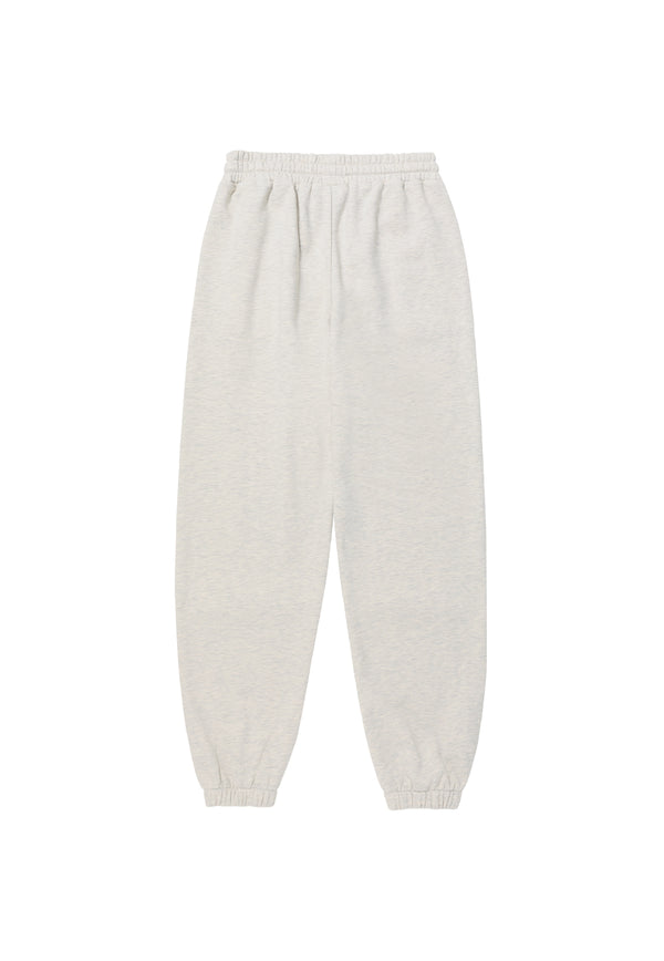 Signature jogger pants - OAT MEAL