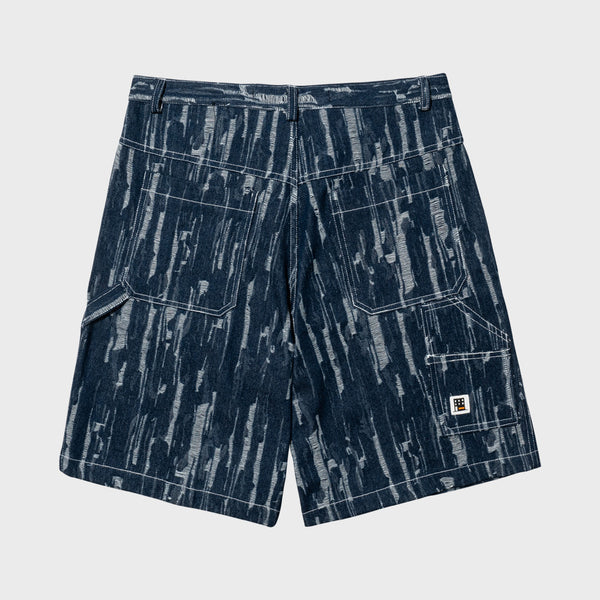 FELIX DENIM TWO TUCK WIDE SHORTS