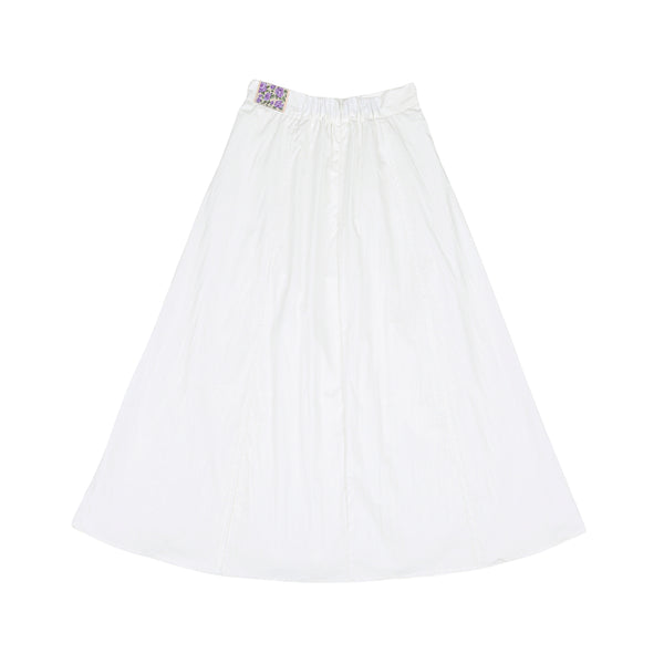 Essential flare skirt (WHITE)