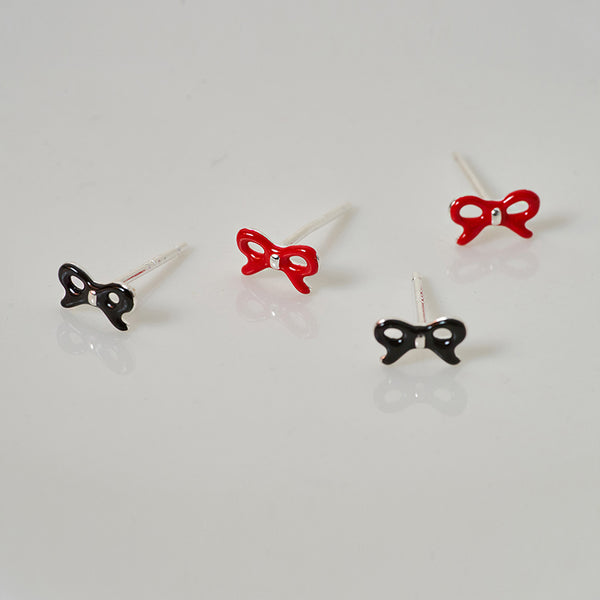 [24SM][sv925] pretty ribbon earring