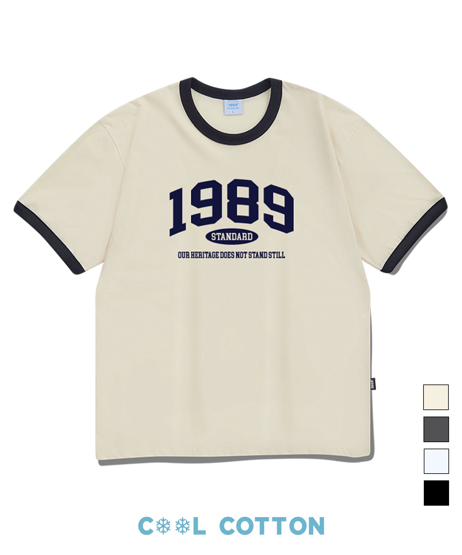 OUR 1989 Cool Cotton Ringer Short Sleeves (SRSSTD-0004)