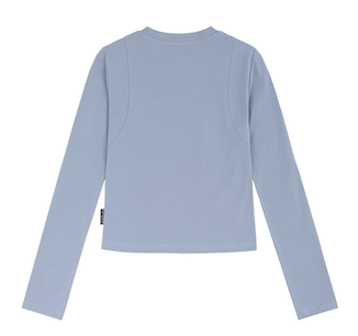 Odd-Signature-Cut-Off-Slim-Long-Sleeve - 3COLOR