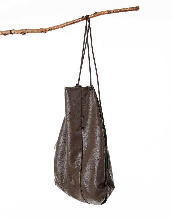 Wood Stitch Stringbackpack_brown