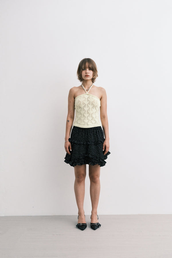 knit top (yellow)