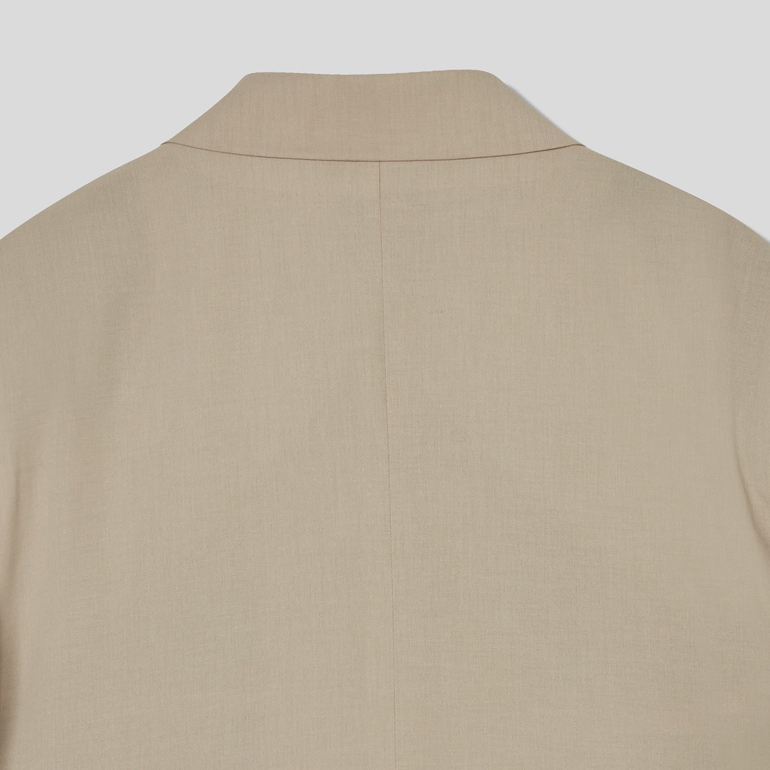 NOMANTIC HAND STITCH LOGO CLASSIC SUMMER JACKET BEIGE