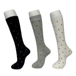 ドットニーソックス (3color)