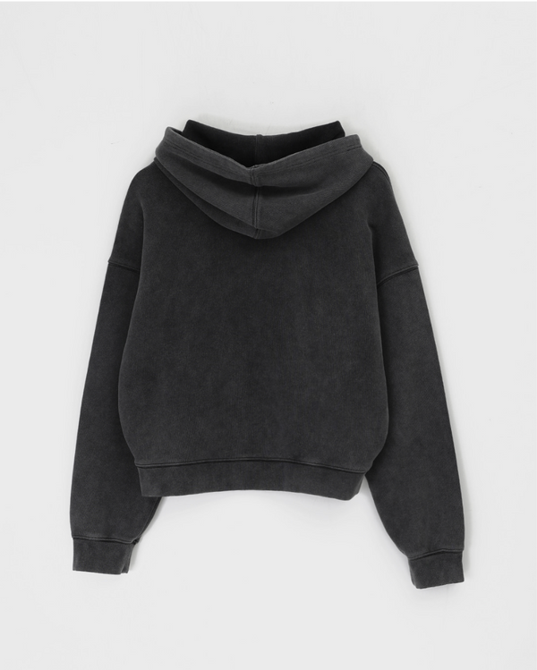 [B-BASIC] Heavy Sweat Salt Washing Hoodie