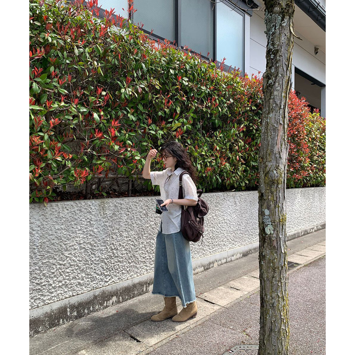 (MADE) TV vintage blouse