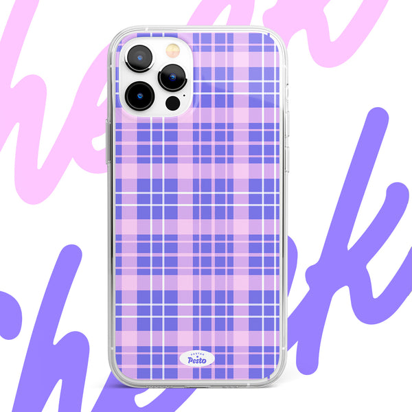 【MADE】Check Jelly hard Phone case