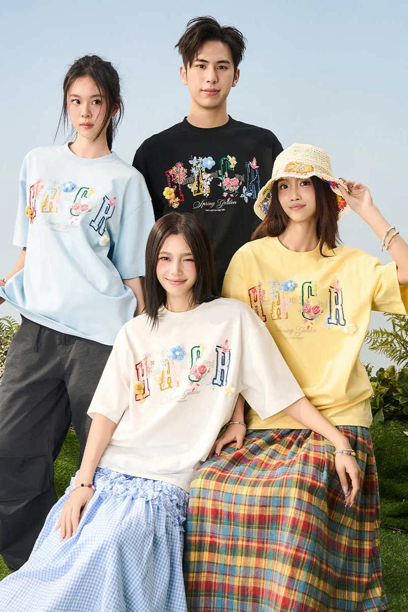 Yarn Flower Graphic Tee