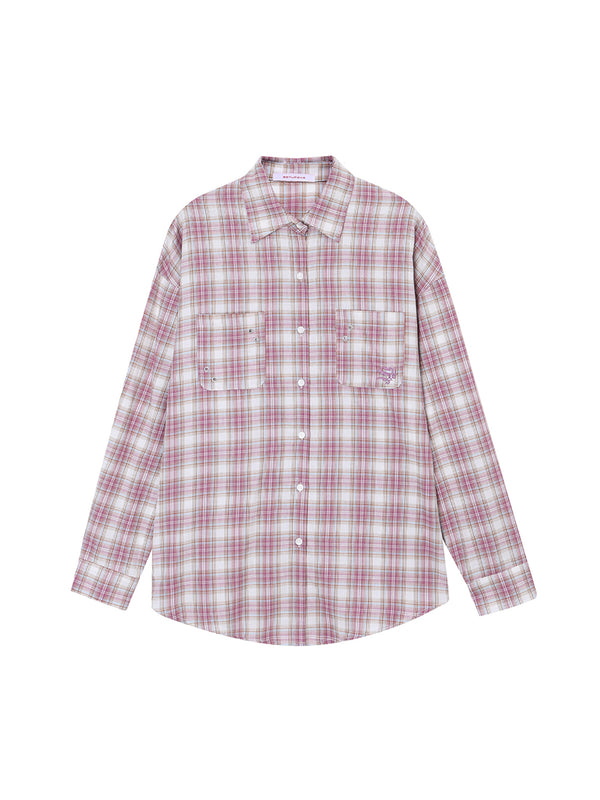 OVER CHECK SHIRT