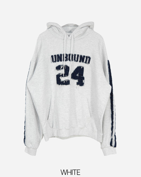 Double-line Patch Hoodie 3C