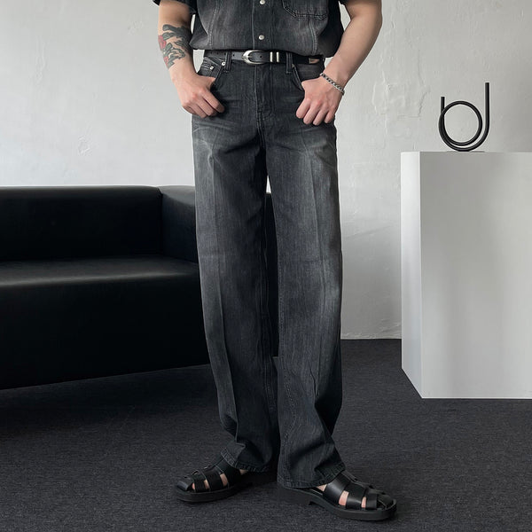 MG305 Cool Ever Relaxed Fit Denim Pants (Set-Up / 3 colors)