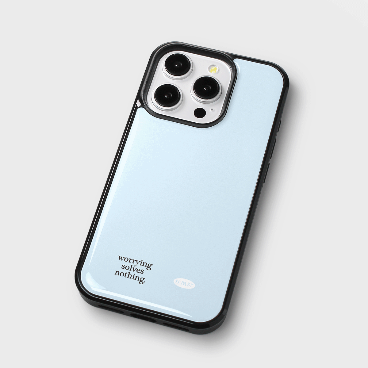 holiday epoxy bumper case (sky blue)