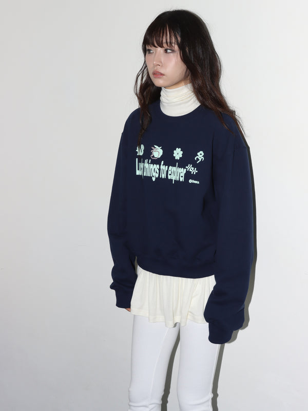 LUCKY SWEATSHIRT (NAVY)