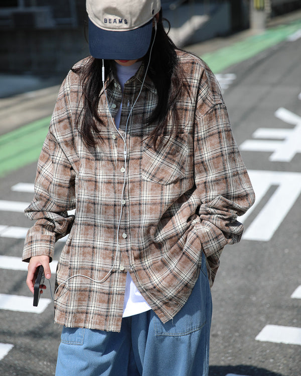  PLUME CHECKERED SHIRT 