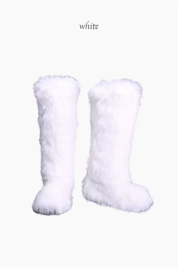 long fur boots (8 color)