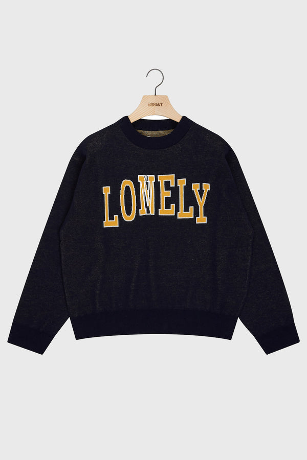 LONELY/LOVELY BASIC KNIT NAVY