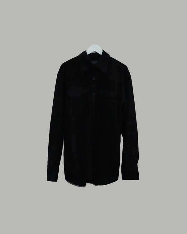 Lacan suede jacket (Black)