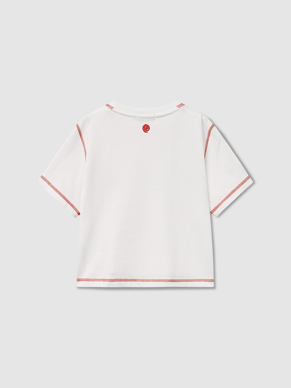 WM_Orange Stitch Tee