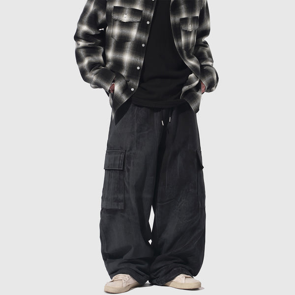 M.Dirty Washing Cargo Pants [2color] 