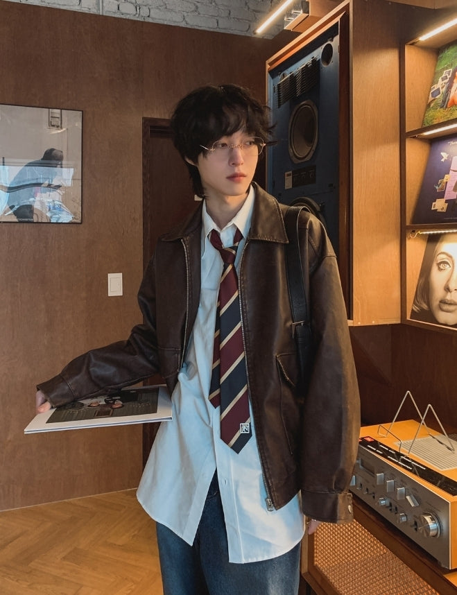 【2plan】24FW★ [LAN ARCHIVE] Tie Dye Washing Denim Tie LAN ARCHIVE] Tie Dye Washing Denim Tie - 2PLAN | 60% - Asian