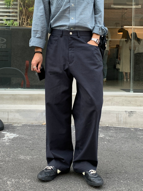 Derby balloon cotton pants