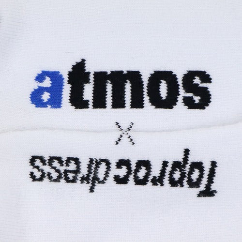 Relax-logo SOCKS atmos x Gandhi x Toprocdress   