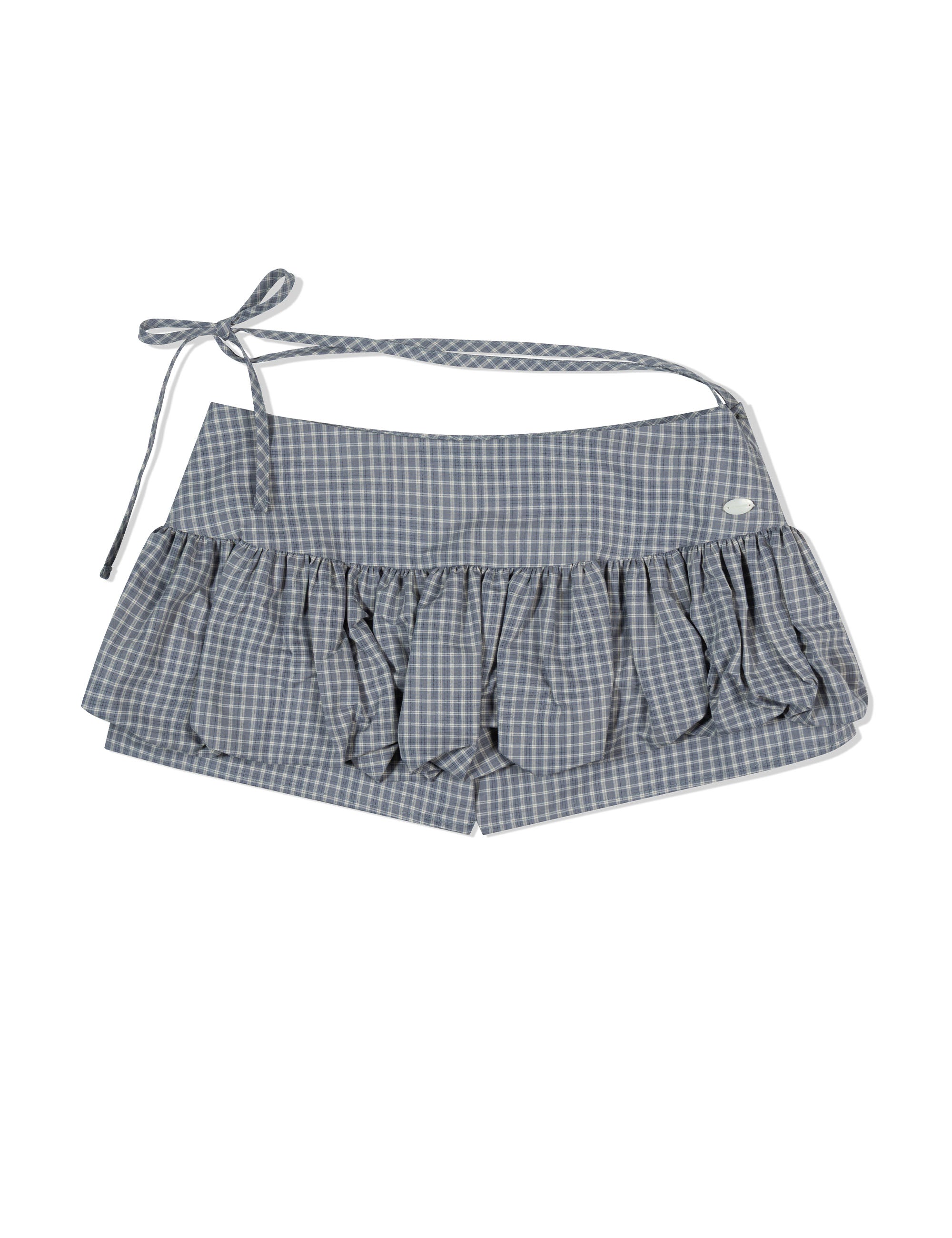 パンプキンスカートパンツ(BLUE GREY)