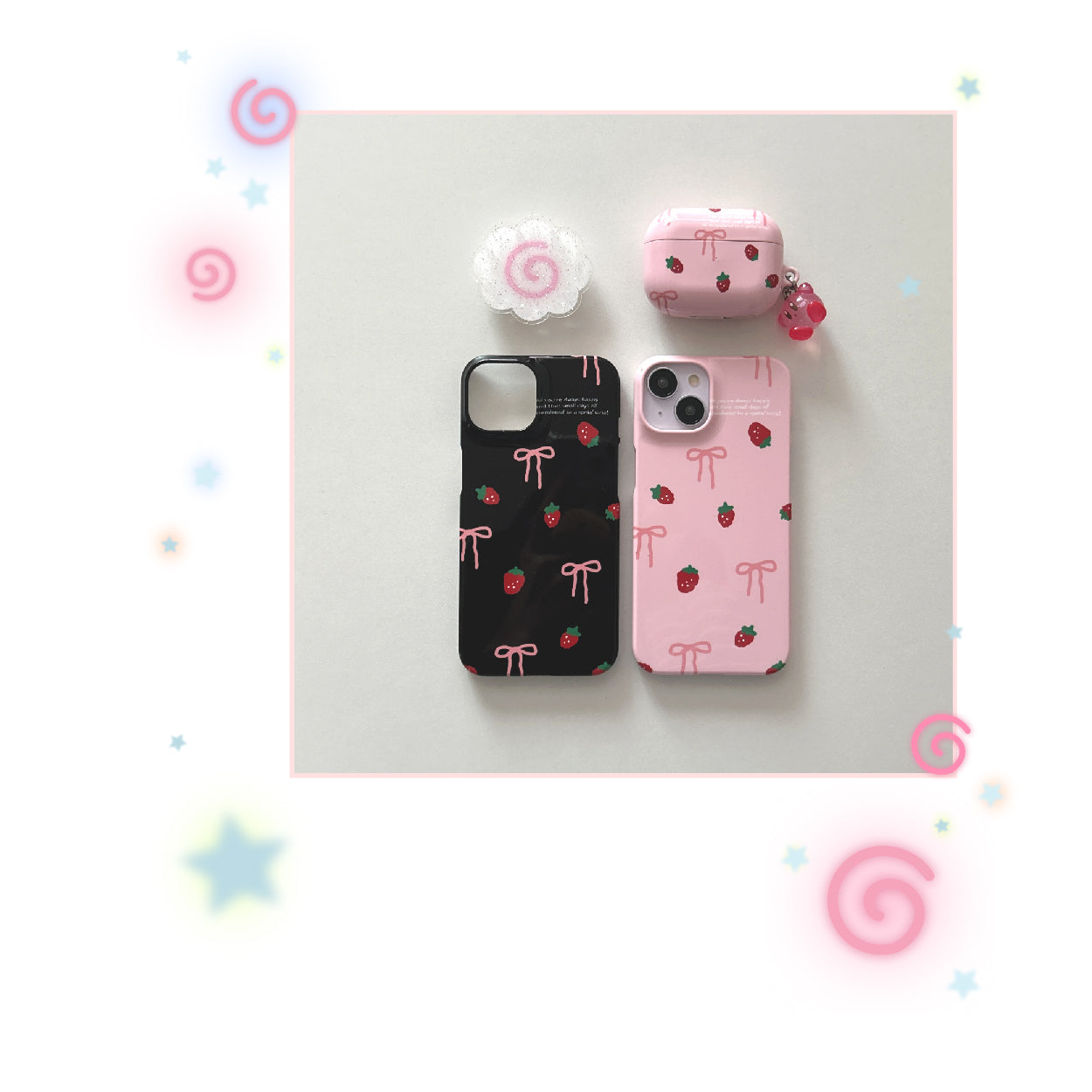 SWEATER STRAWBERRY PINK CASE