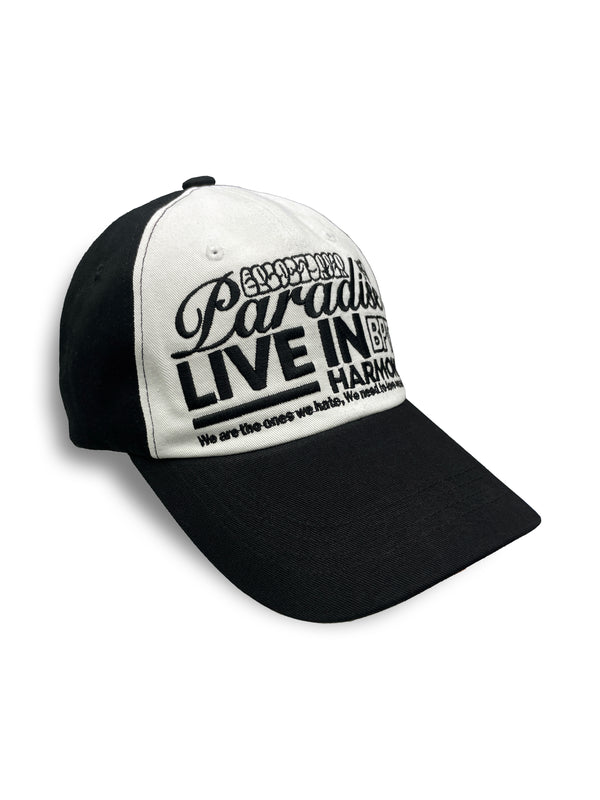 LIVE IN HARMONY CAP BLACK